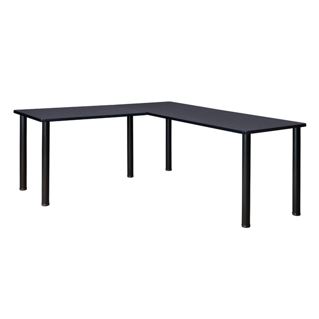 60 in. L-Desk with 42 in. Return A143