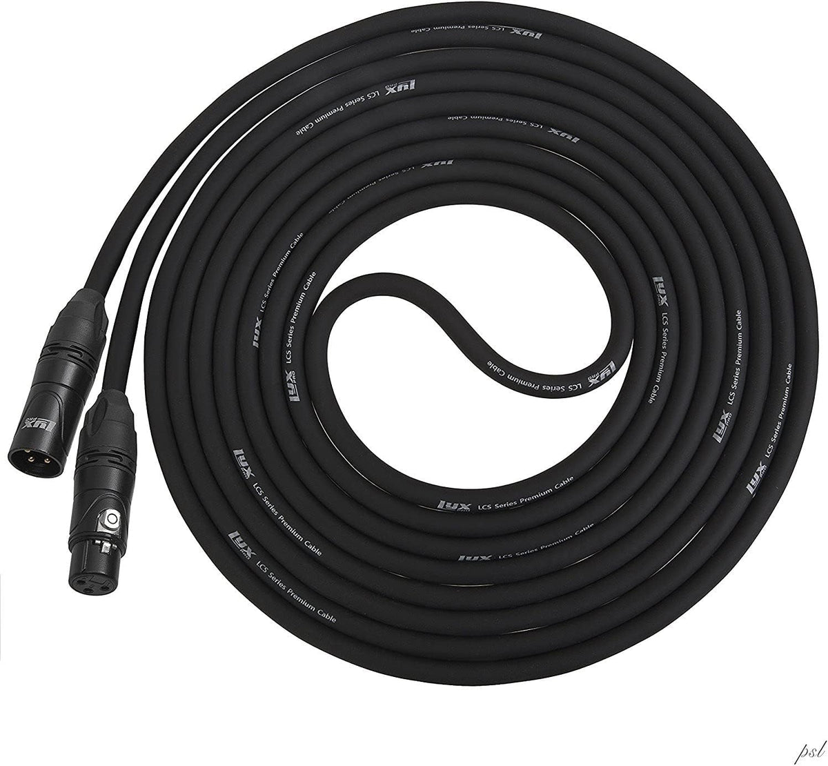 Black 100 ft XLR Microphone Cable C2677