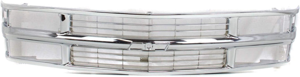 Chrome Shell and Insert Grille Plastic Cross Bar Insert W194479
