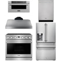 36 Gas Range, Range Hood, Refrigerator, Dishwasher and Microwave D464