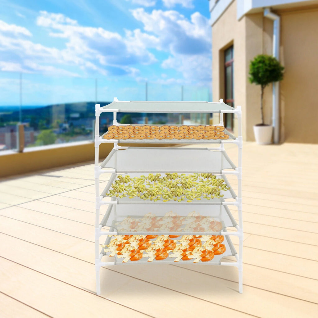 Mesh Clothes Drying Rack J6957