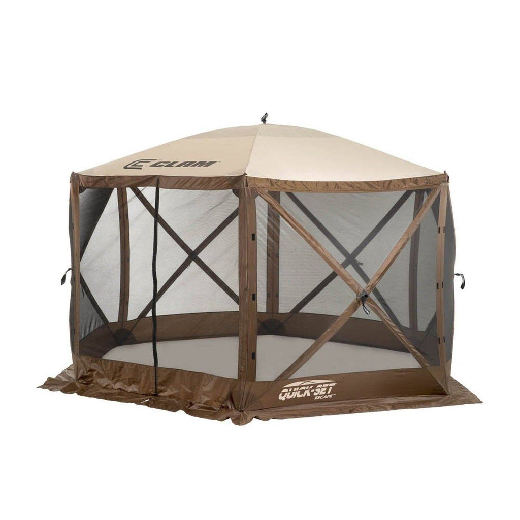 Brown Quick-Set Screen Canopy Shelter J920
