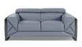 Italian Leather Loveseat P58636