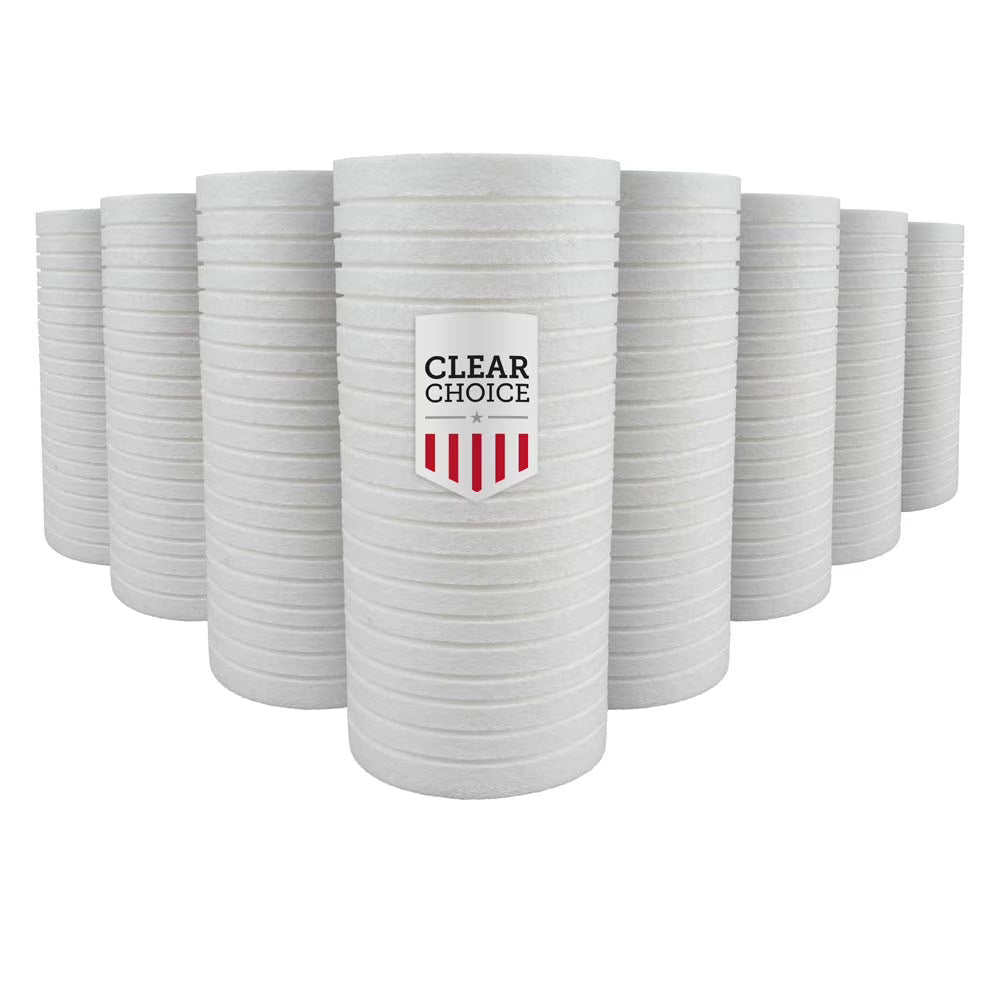 10 inch 1 Micron Sediment Water Filter Cartridge Replacement, 8-Pk U8682
