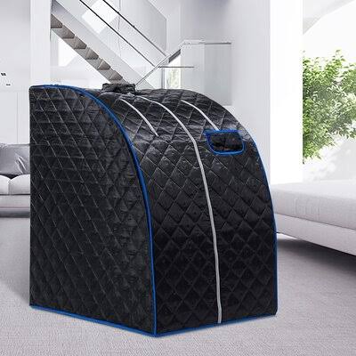 Black Traditional Steam Sauna U444520