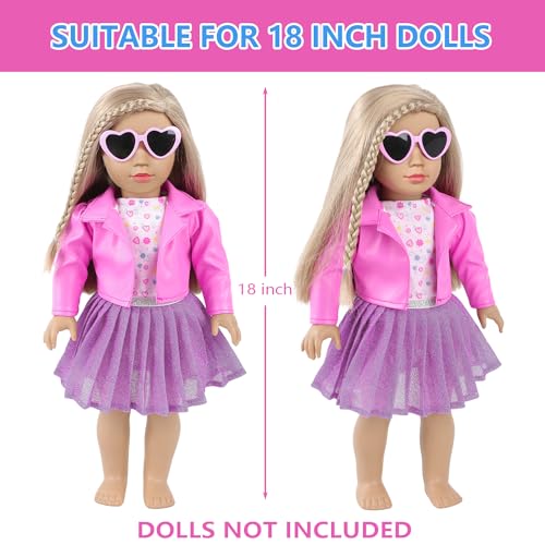 18 Inch Doll Makeup Accessories and Clothes Tote Bag Set N5392