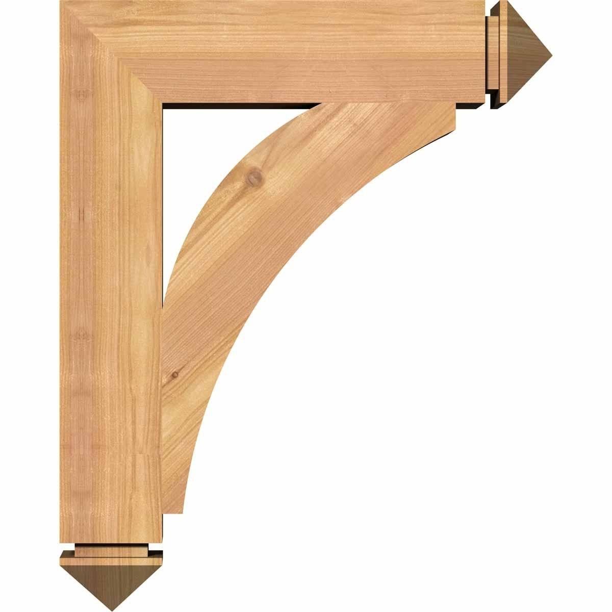 Western Red Cedar Smooth Bracket X138