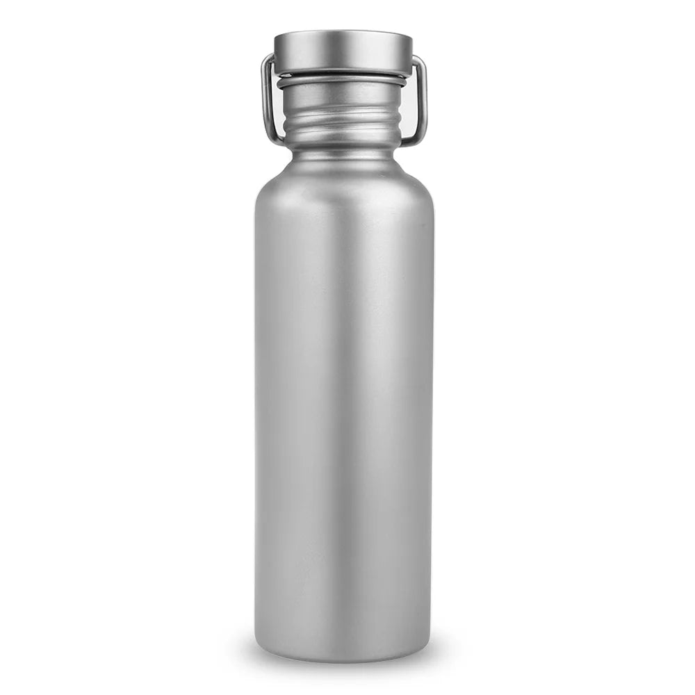 750ml Full Titanium Bottle Ultralight Outdoor Camping Hiking Cycling Bottle B2379