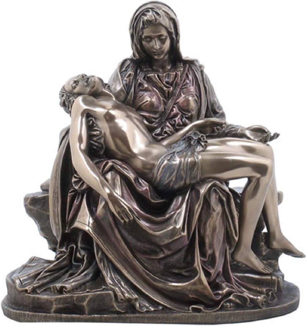 Cold Cast Bronze Pieta Statue C8860