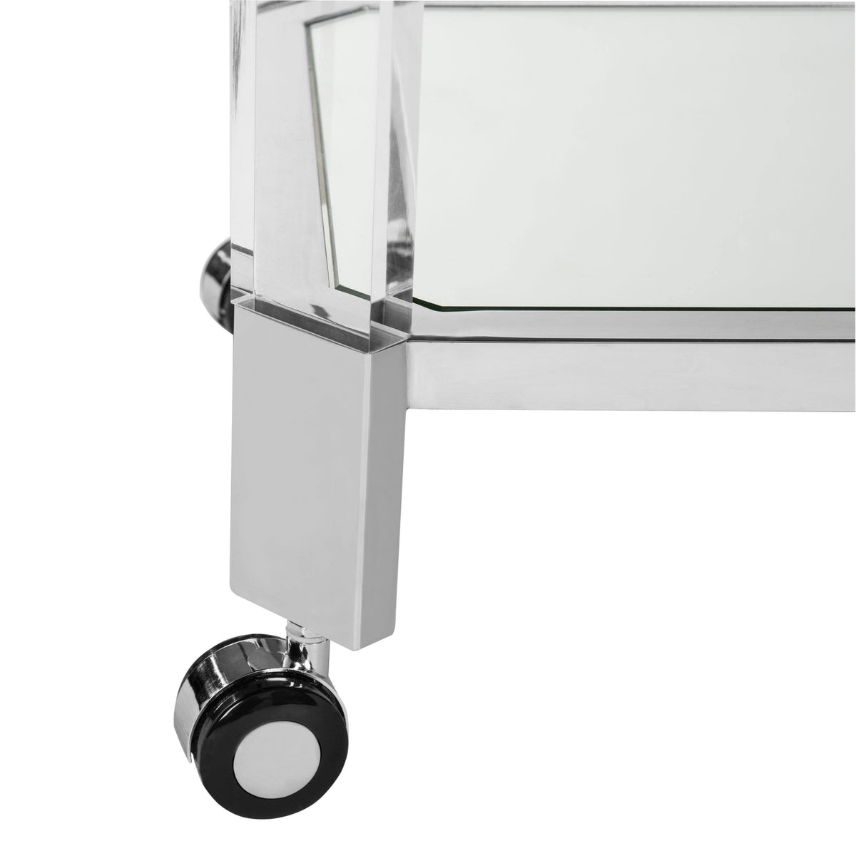 Acrylic Bar Trolley Y10371