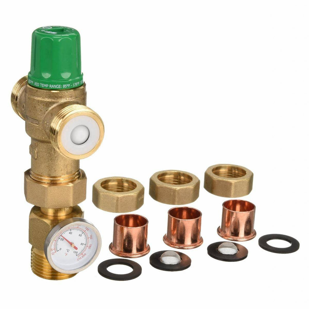 Taco Mixing Valve 3/4x22 Sweat Union Connections Z9382