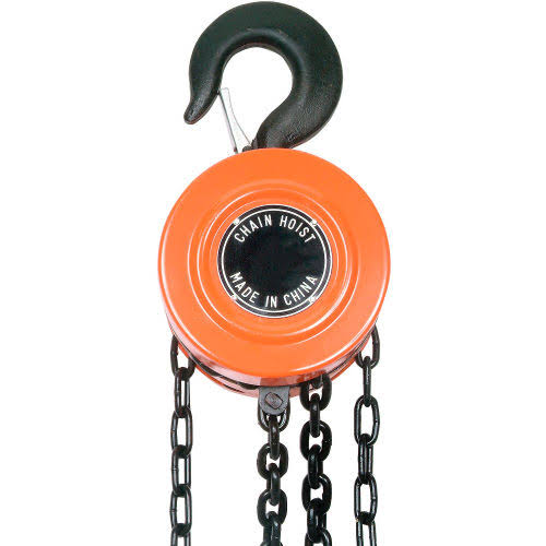 Manual Chain Hoist, 20 ft Lift, 4,000 lb. Capacity R982859