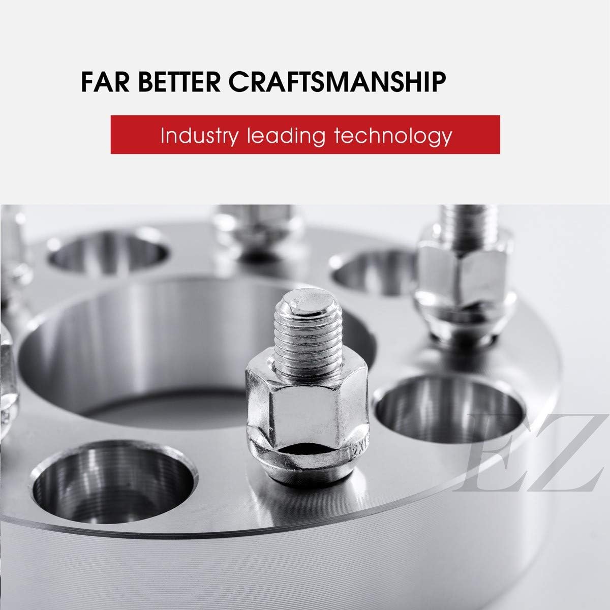 4 Wheel Adapters 5 Lug 4.5 Inch to 5 Lug 4.5 Inch 1.5 Inch Thick B5610