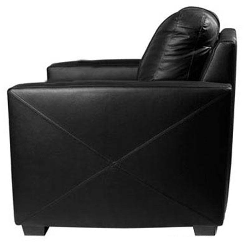 Silver Club Chair with Denver Broncos Secondary Logo G3890