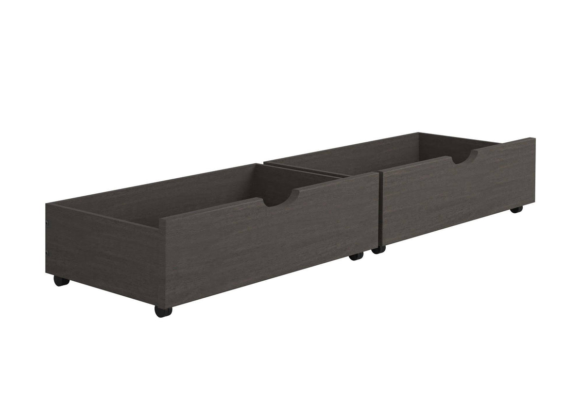 Cappuccino Kids Dual Storage Drawers W2573