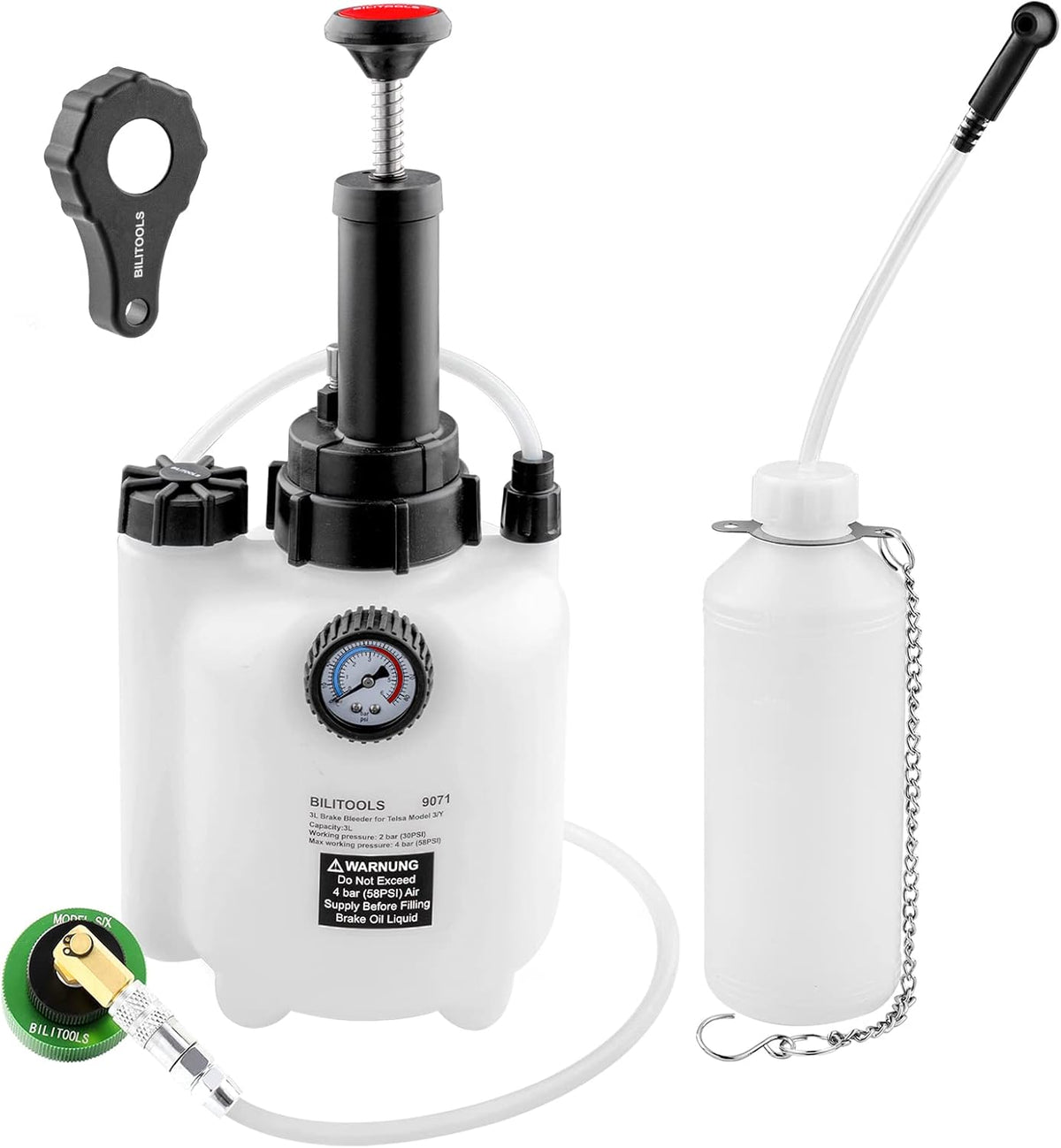 3L Manual Brake Fluid Bleeder Kit H4623