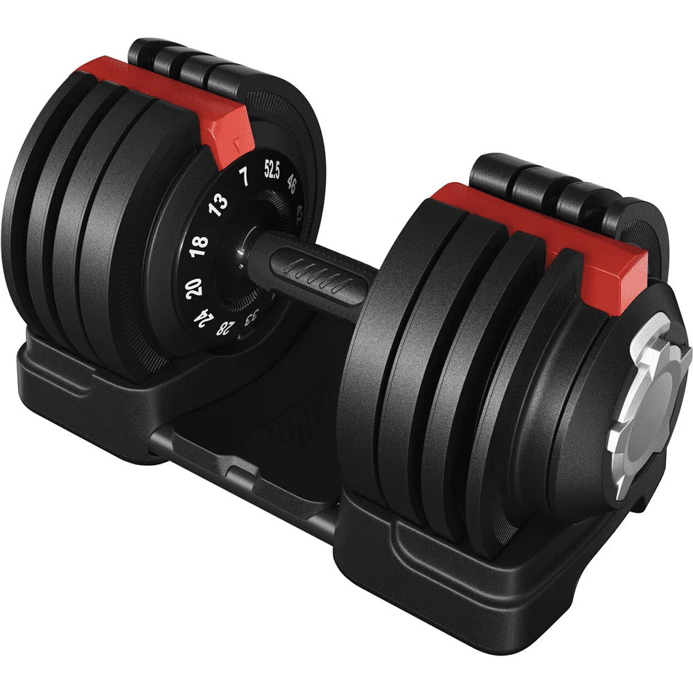 Adjustable Dumbbell Set with Tray J77147