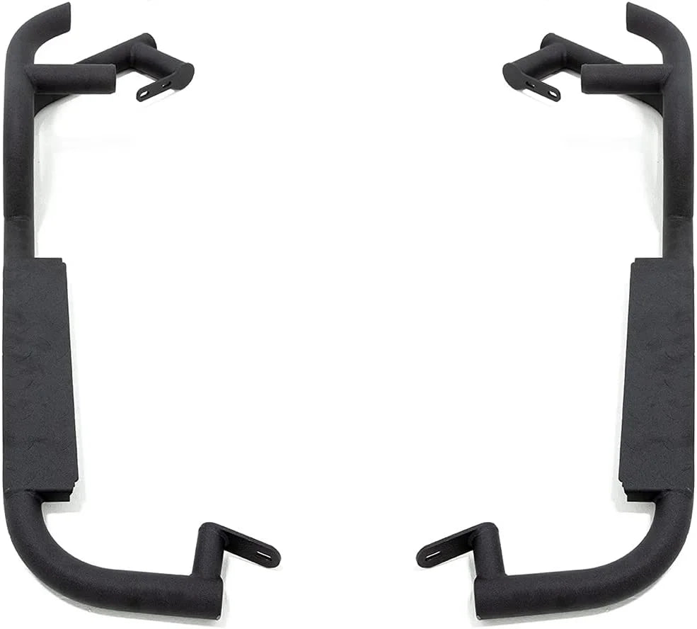 Black Nerf Bars with Steel Tubing A1809