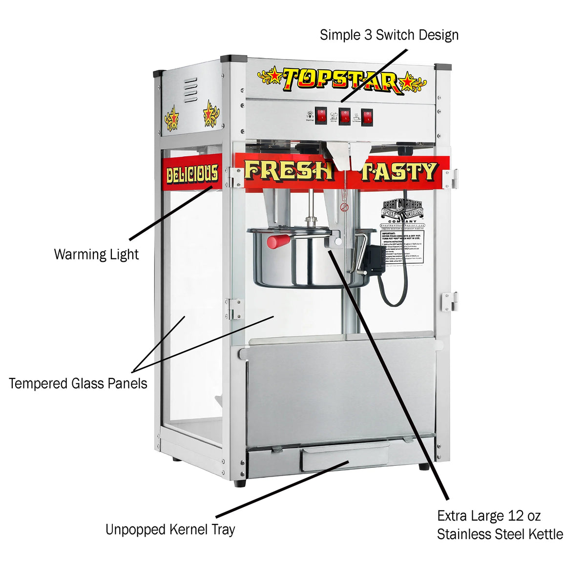 12 oz Machine X610