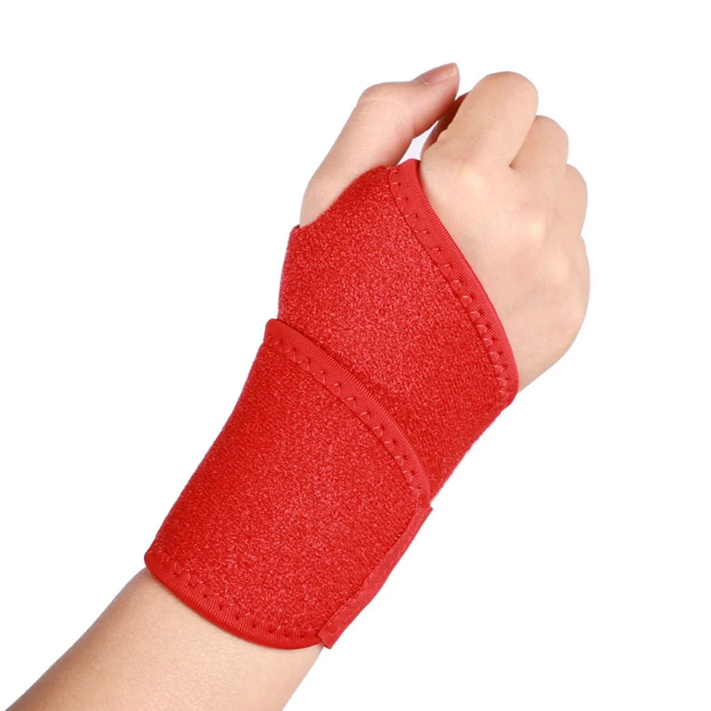 Adjustable Compression Wrist Brace Pink 1Pc H4800