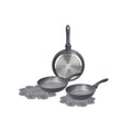3 Pans 20 & 24 & 28cm with Pan Protector I8775