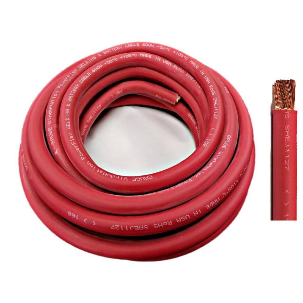 4-Gauge Pure Copper Flexible Cable Wire U147898