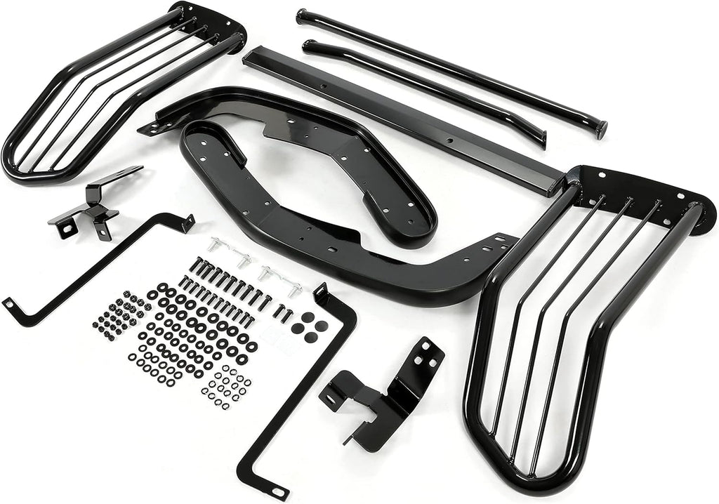 Black Steel Front Bumper Grille Brush Guard L514137