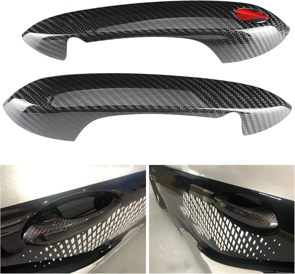 Carbon Fiber Door Handle Cover Trim for Supra A90 I362