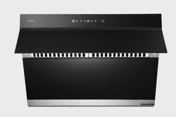 30'' Black Glass Slant Rangehood R5225