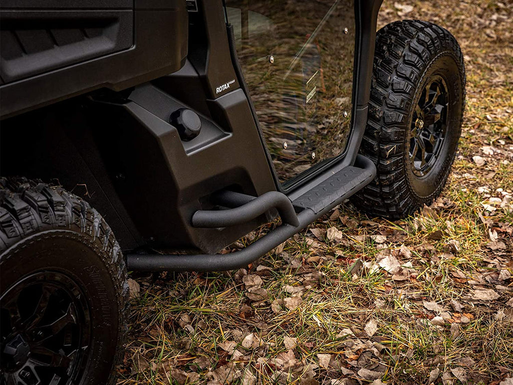 Black Nerf Bars with Steel Tubing A1809