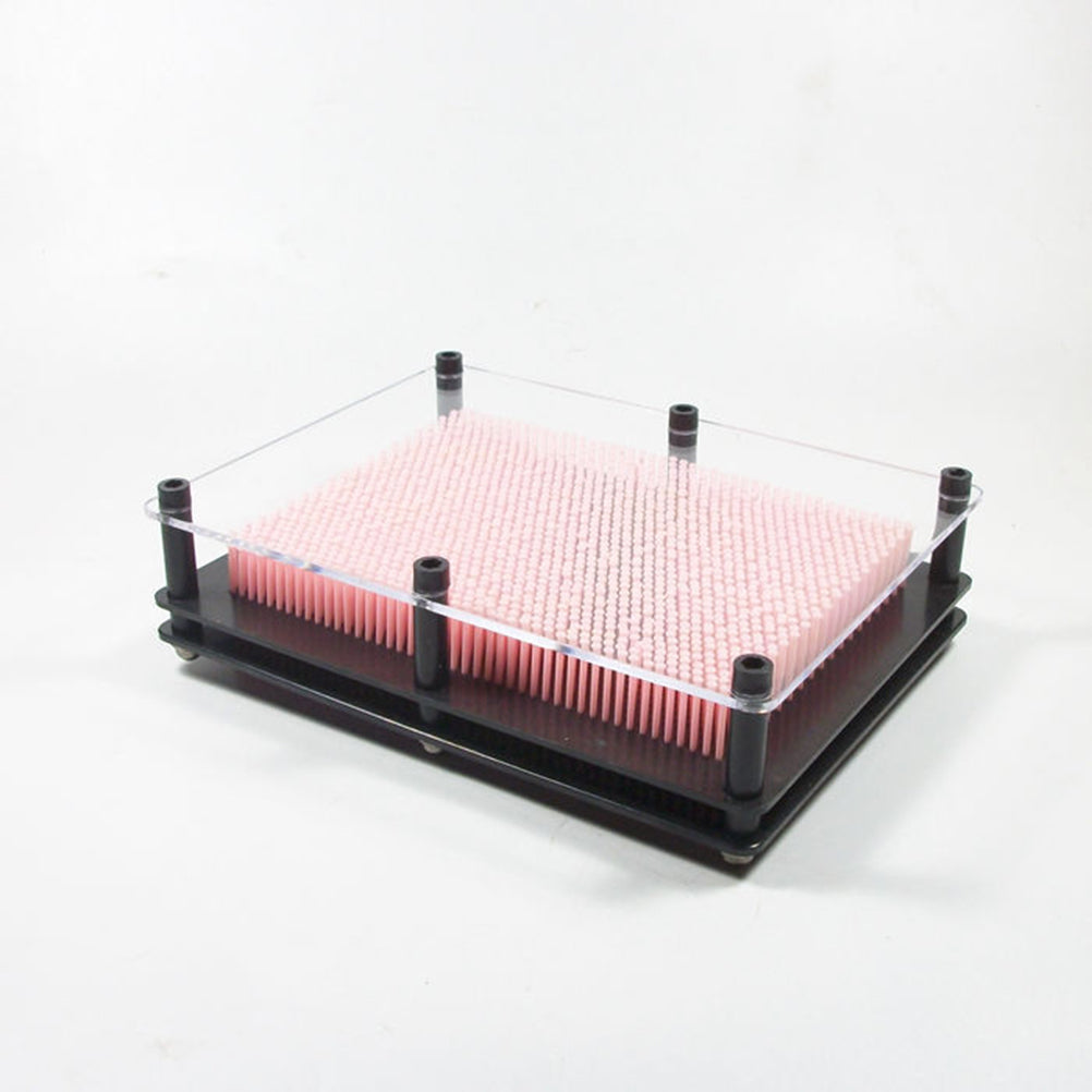 Large Size Pink 3-Dimensional Pin Art Board Toy L7692