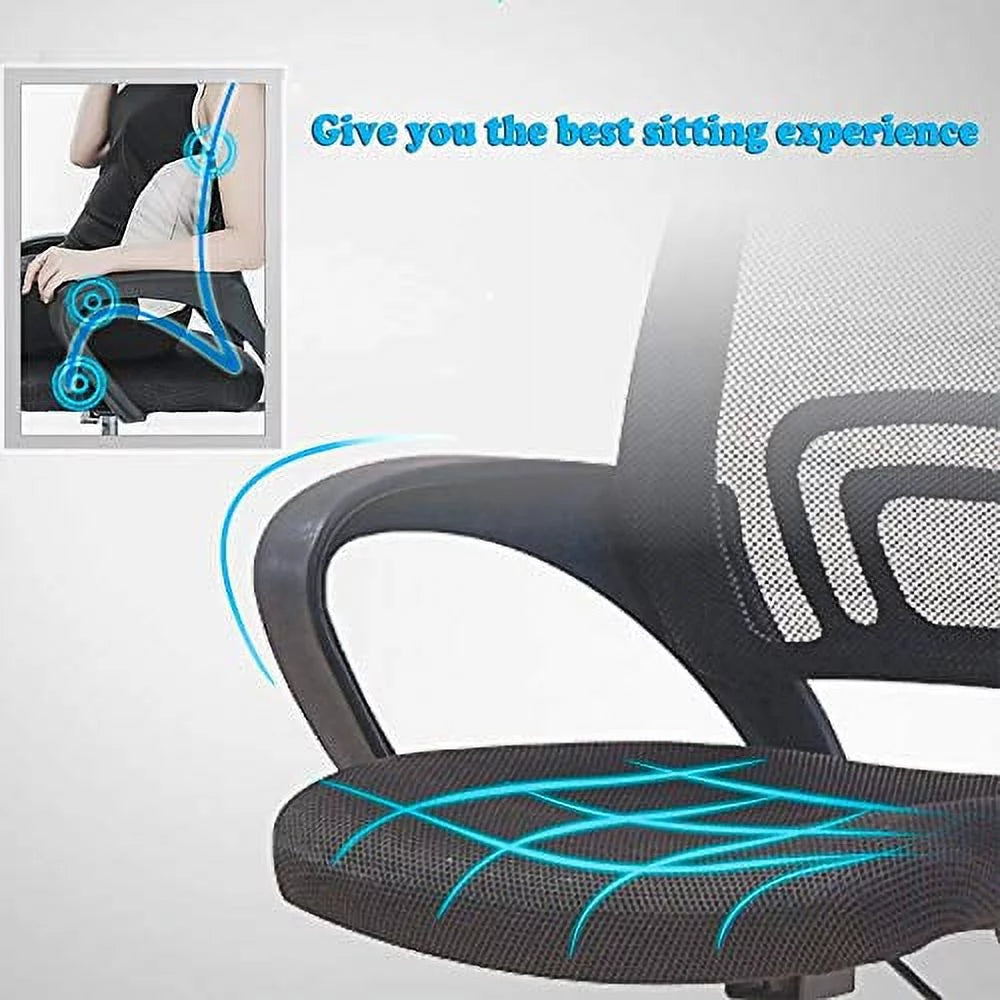 Black Executive Chair with Lumbar Support N65756