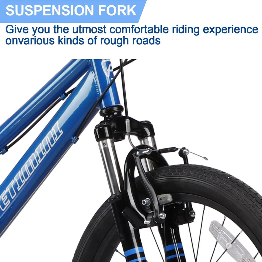 20 In 6 Speed Kids Mountain Bike Blue C604970