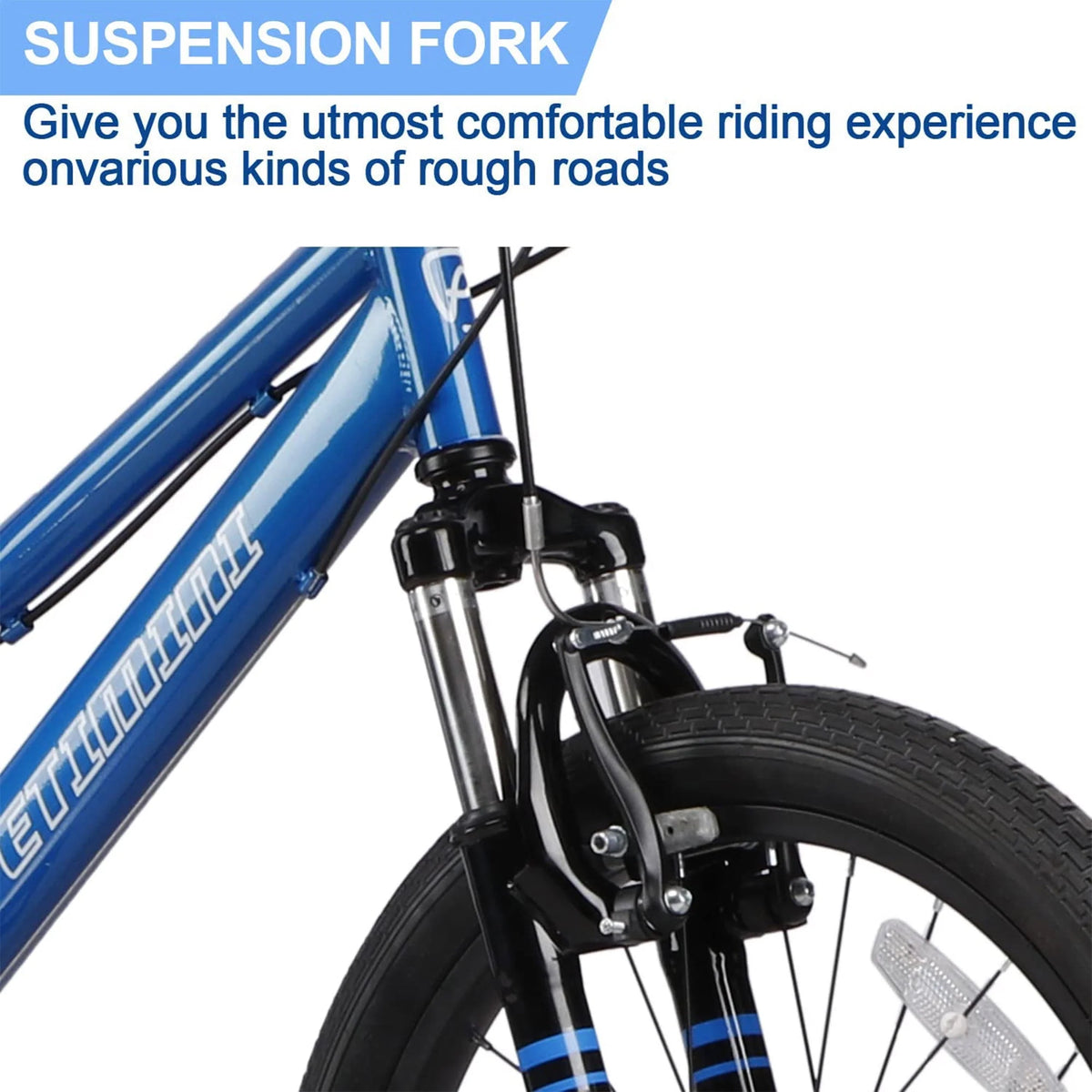20 In 6 Speed Kids Mountain Bike Blue C604970