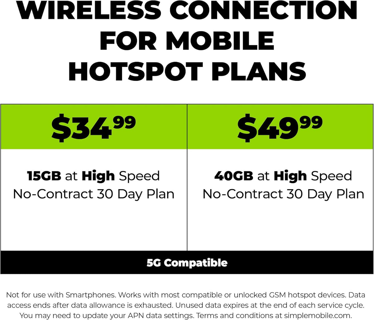 Black 4G LTE Prepaid Mobile Hotspot K13101