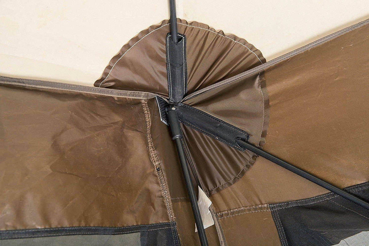 Brown Quick-Set Screen Canopy Shelter J920
