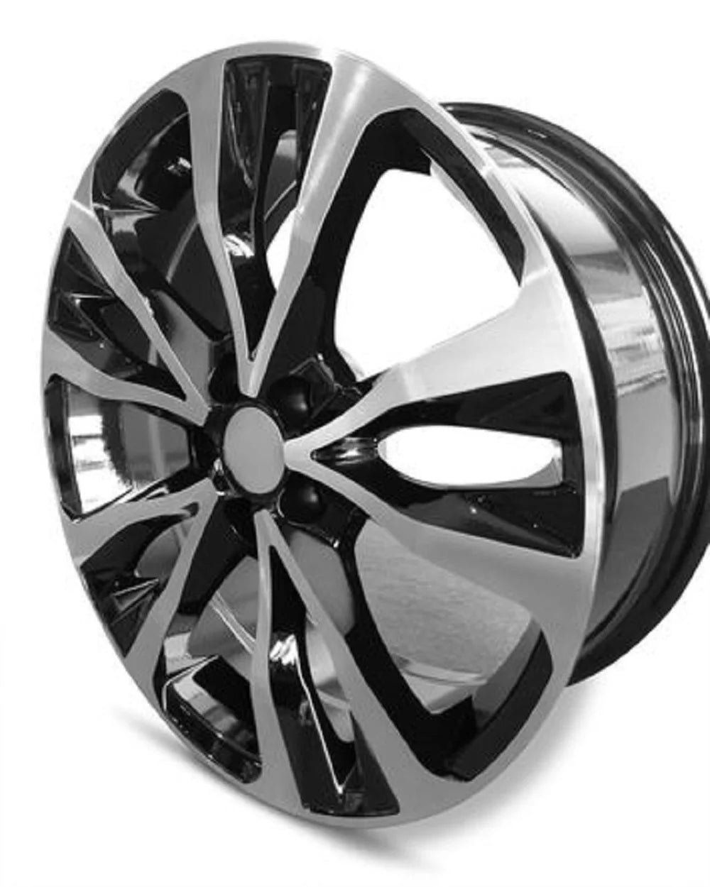 17 in Black Aluminum Wheel Rim U893