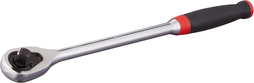 1/2 Drive 84 Tooth Long Handle Dual Material Teardrop Ratchet 16-1/2" Pack of 2 Z3423