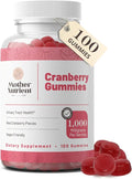 Cranberry Gummies Supplement 100 Count B762953