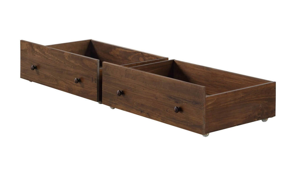 Cappuccino Kids Dual Storage Drawers W2573