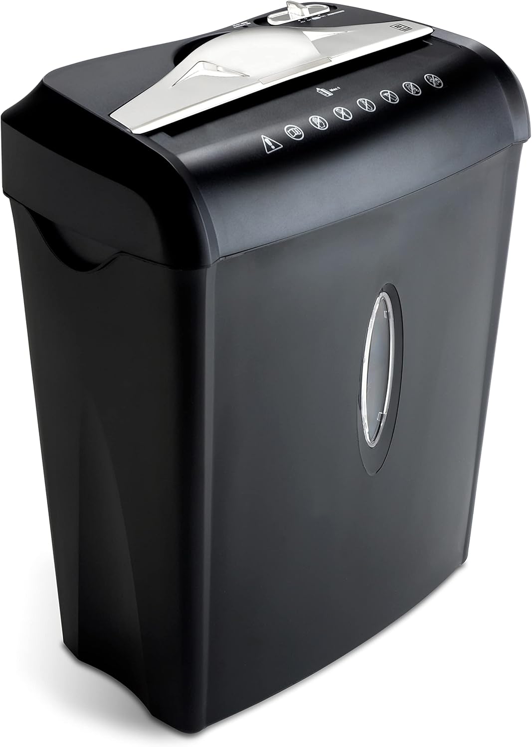 8-Sheet Cross-Cut Paper and Credit Card Shredder with Wastebasket, Pack of 2 J266993