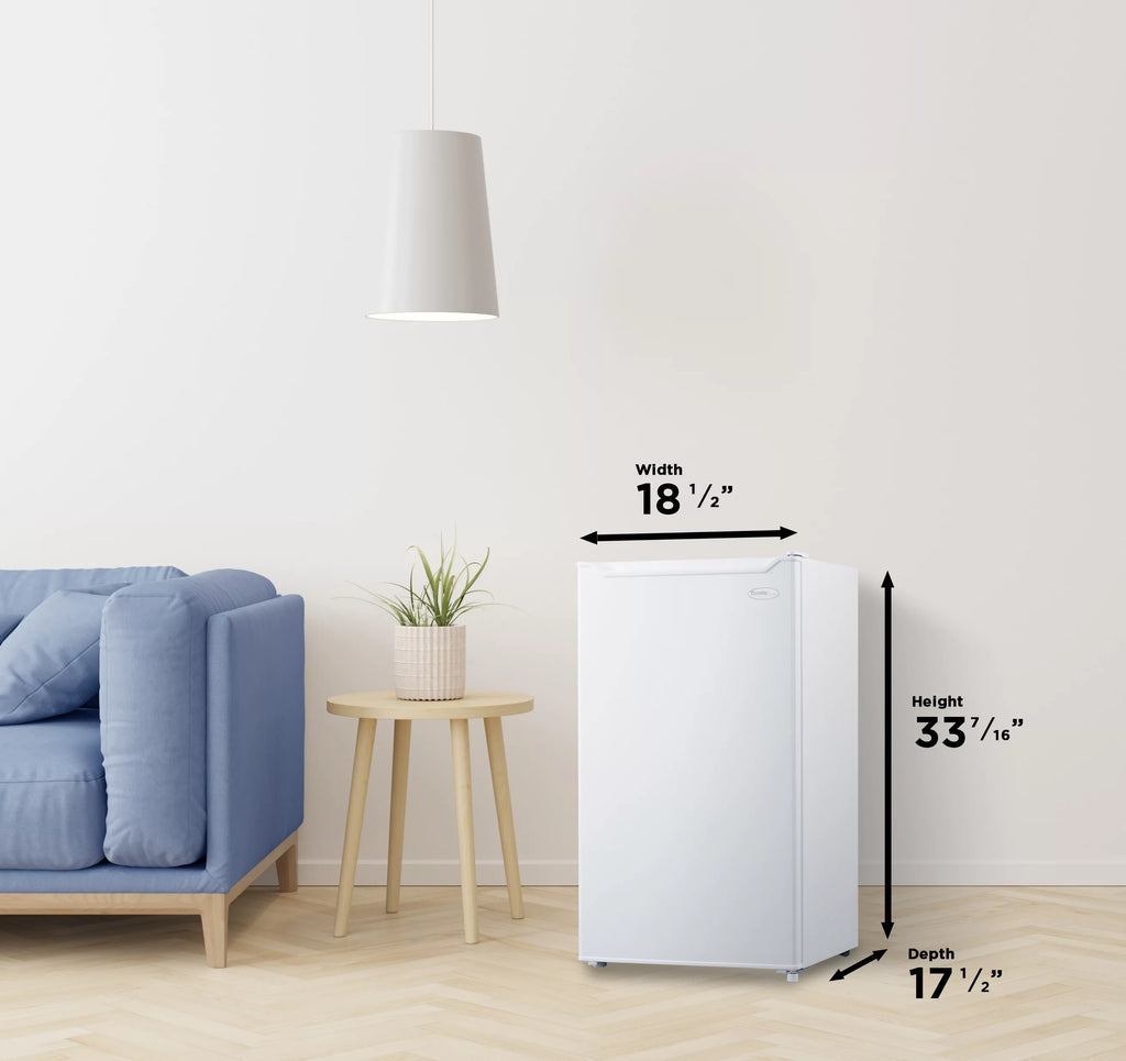 3.3 Cu. ft. Compact Fridge in White T850120