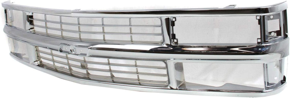 Chrome Shell and Insert Grille Plastic Cross Bar Insert W194479