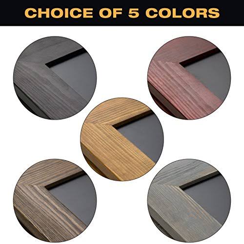 Heavy-Duty Sandwich Board Sidewalk Chalkboard Sign with Chalk Markers, Stencil Set, Chalk, Eraser D903449