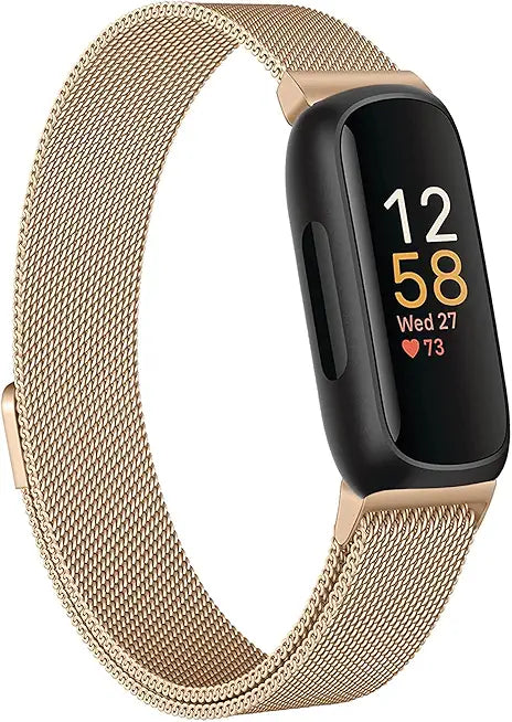Breathable Stainless Steel Mesh Magnetic Adjustable Wristbands V4904