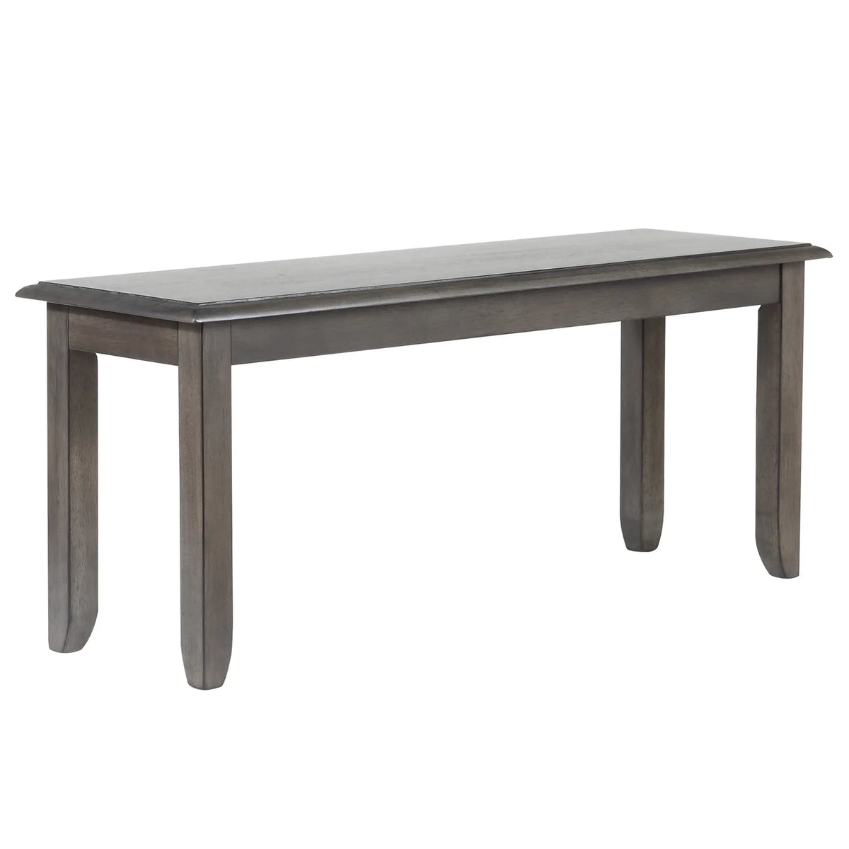 Gray Wood Dining Bench E579