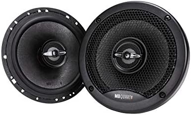 6.5 Inch 220 Watt 2-Way Coaxial Car Speakers, 4 OHMS, Pair K7189