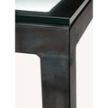 White Venatino Marble Counter Table N13325