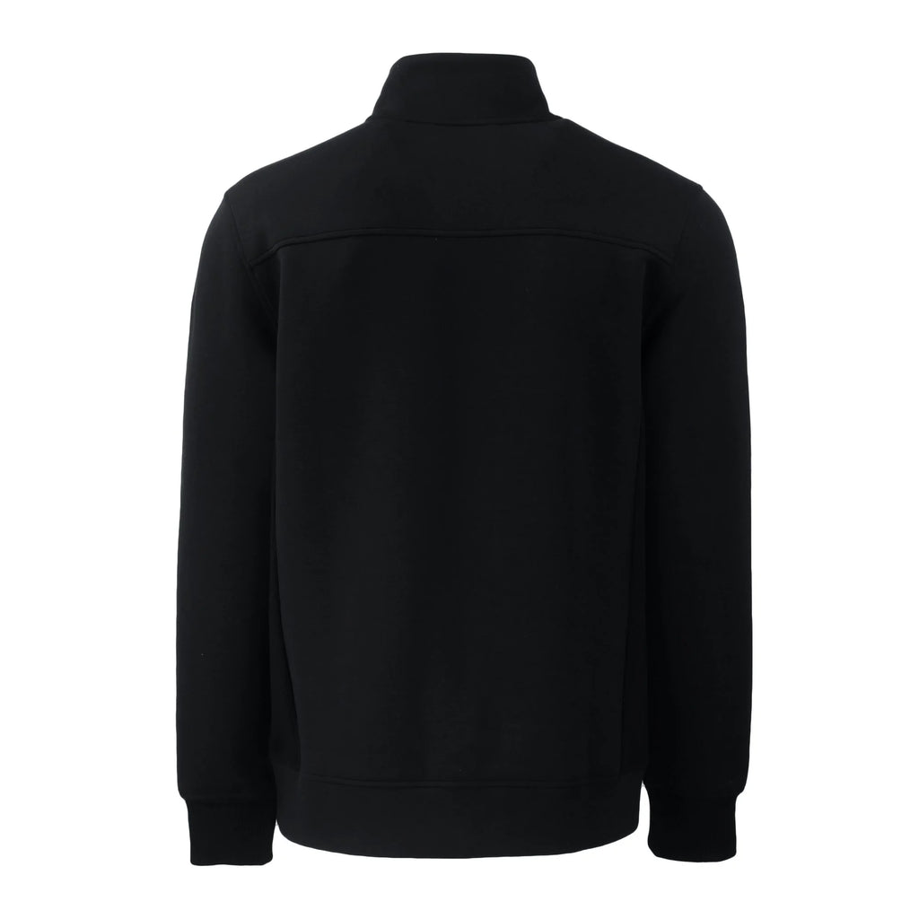 Black Recycled Full-Zip Jacket O459