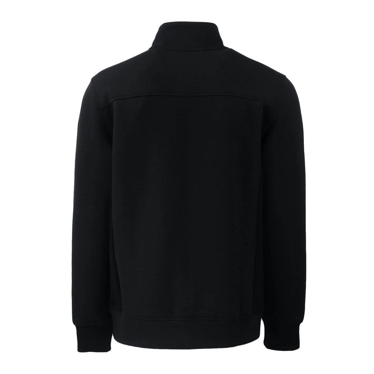 Black Recycled Full-Zip Jacket O459
